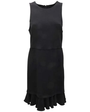 Armani Kleedjes ,Blauw ,Elegante Ana 02T Jurk - Zwart