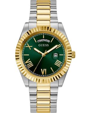 Guess Orologio connoisseur bicolor in acciaio inossidabile - Metallizzato