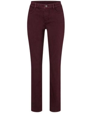 M·a·c Slim-Fit-Jeans - Lila