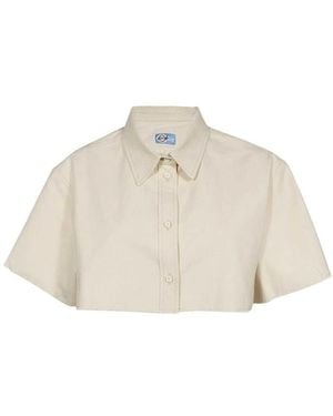 Heron Preston Shirts - Natural