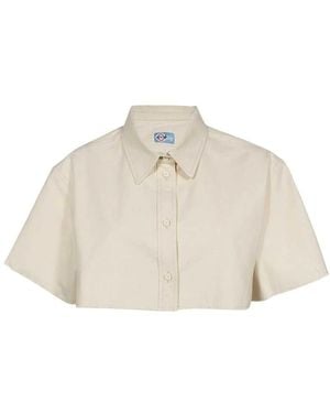 Heron Preston Shirts - Natural