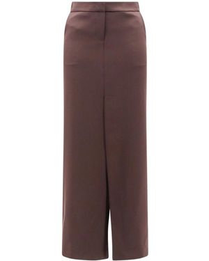 ACTUALEE Midi Skirts - Brown