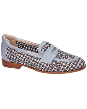 Softwaves Schoenen ,Blauw ,Leer Sina Pennyloafer