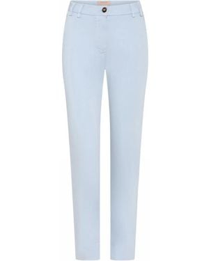 GUSTAV Cropped Trousers - Blue