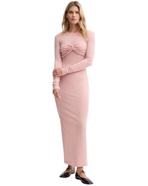 Nanushka Maxi Jurk - Roze