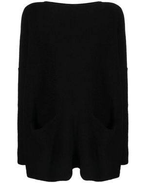 Daniela Gregis Round-Neck Knitwear - Negro