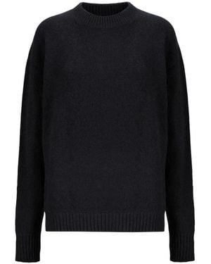 Laneus Round-Neck Knitwear - Nero