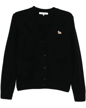 Maison Kitsuné Cardigans - Black