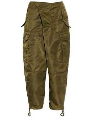 DSquared² Broeken ,Groen ,Satijn Cargo Pants