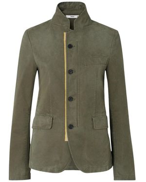 Fendi Jassen ,Groen ,Katoen Giacca