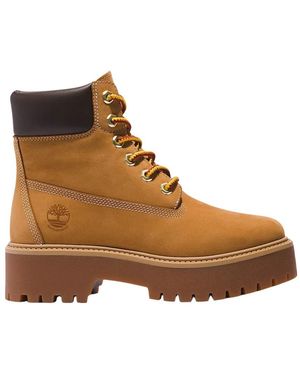 Timberland Schoenen ,Geel ,Leer Stone Street 6-Inch Waterproof Platform Boot - Bruin