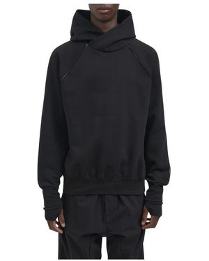 Thom Krom Ms 193 Hoodie - Zwart