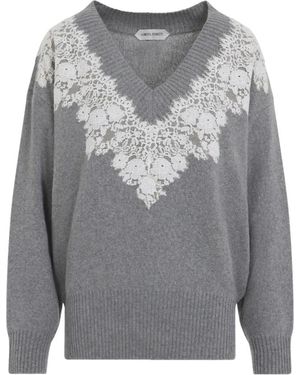 Alberta Ferretti Cashmere Knitwear - Gris