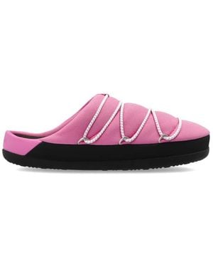 Moon Boot Slippers - Rose