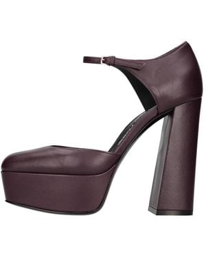 Sergio Rossi With Heel - Purple