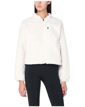 The North Face Faux Fur & Shearling Jackets - White