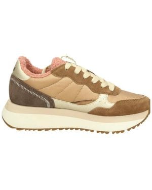 Sun 68 Trainers - Natural