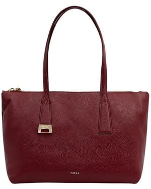 Furla Tassen ,Rood ,Leer Olivia M Tote