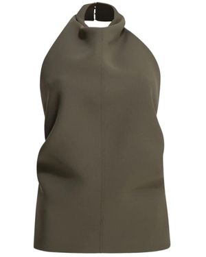 KHAITE Mouwloze Top - Groen