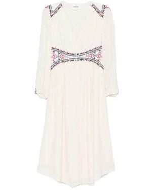 Ba&sh Midi Dresses - Blanco