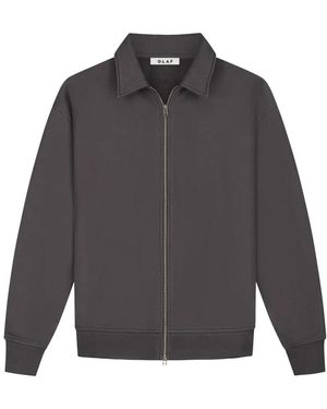 OLAF HUSSEIN Zip-Throughs - Grey