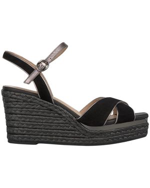 Alma En Pena. Wedges - Black