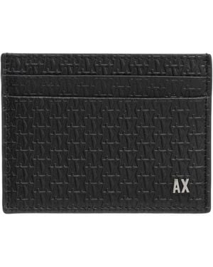 ARMANI EXCHANGE Wallets & Cardholders - Zwart