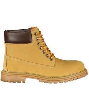 Lumberjack Lace-Up Boots - Brown