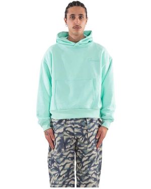 GARMENT WORKSHOP Doppel Layer Embro Hoodie - Grün