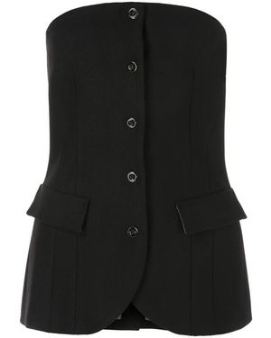 Marc Cain Sleeveless Tops - Nero