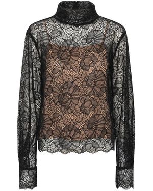 ROTATE BIRGER CHRISTENSEN Overhemden ,Zwart ,Rotate Shirts
