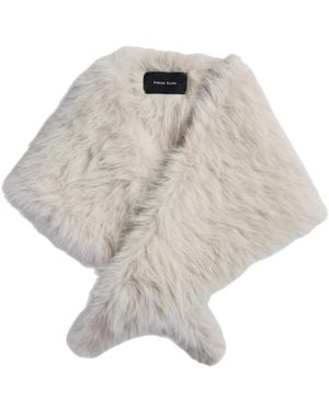 Simone Rocha Winter Scarves - Metallic