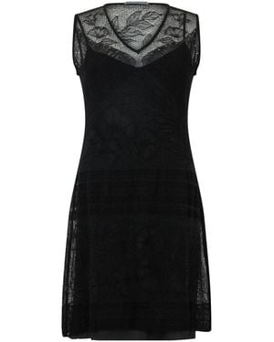 Alberta Ferretti Short Dresses - Black