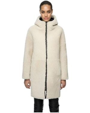 V S P Faux Fur & Shearling Jackets - Neutro