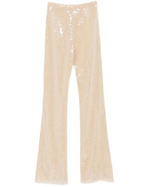 Oséree Wide Trousers - Natural