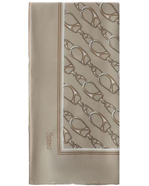 Herno Silky Scarves - Marron