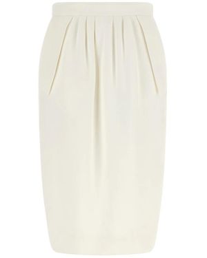 Stella McCartney Rokken ,Wit ,Altermat Midi Rok