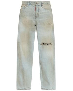 DSquared² Cropped Jeans - Gray