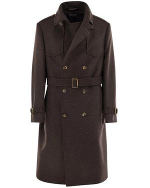 Brunello Cucinelli Trench Coats - Black