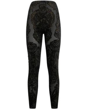 Roberto Cavalli Leggings - Black