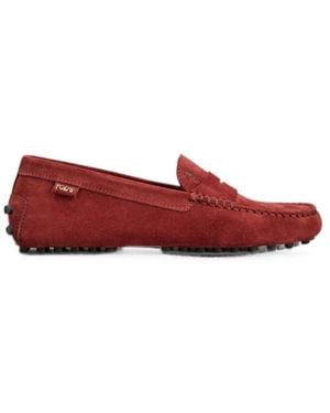Tod's Gommino Driving Loafers - Rot