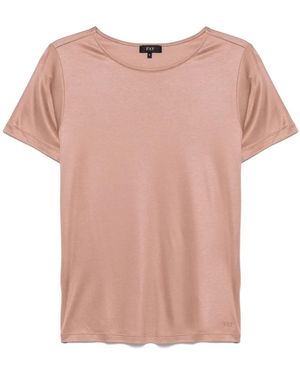 Fay Tops ,Roze ,Katoen Klassiek Poloshirt