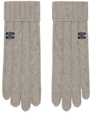 Celine Gloves - Gray