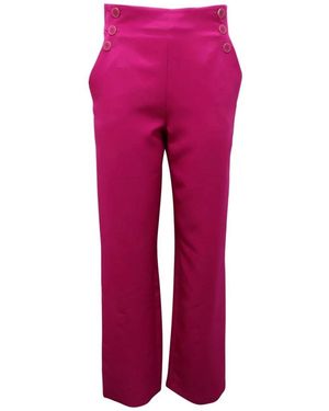 Kocca Straight Trousers - Rojo