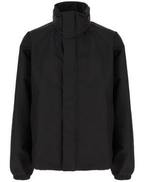 Gucci Kompakte Canvas-Jacke Mit Reißverschluss Aus Baumwolle - Schwarz