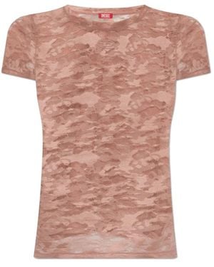 DIESEL T-Shirts - Rose