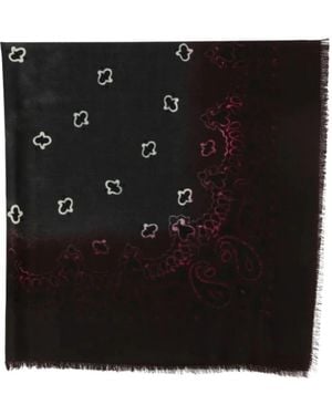 Destin Accessoires ,Zwart ,Wol Jil Quadra 140X 140 Cm