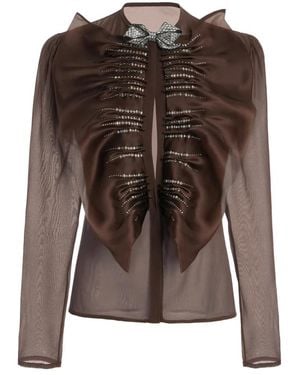 Genny Blouses - Brown