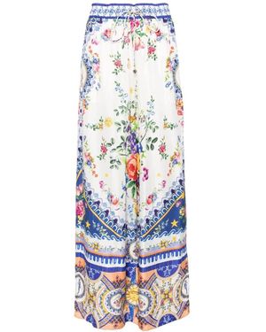 CAMILLA Wide Trousers - Azul