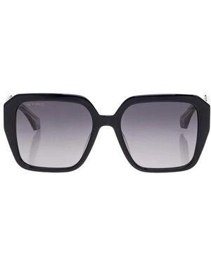 Etro Paisley Sonnenbrille - Blau